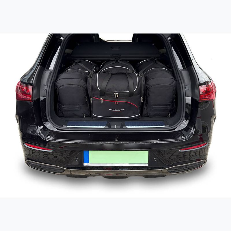 Zestaw toreb do bagażnika KJUST Mercedes-Benz EQE Suv EV 2023+ 4 szt. czarny 12