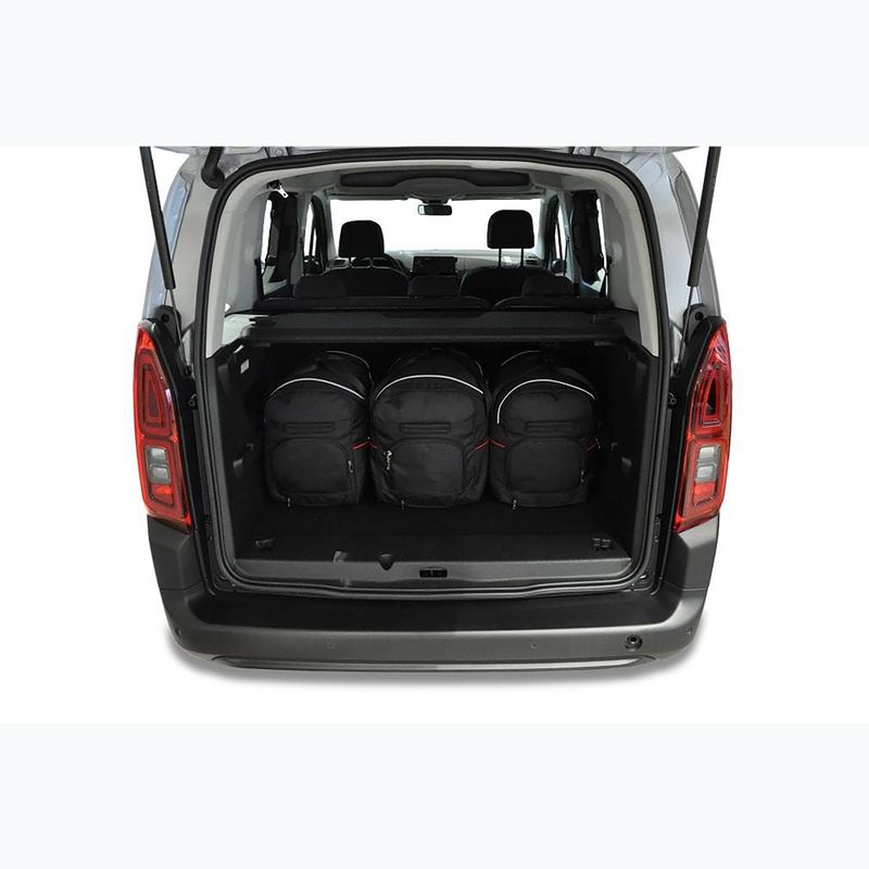 Zestaw toreb do bagażnika KJUST Toyota Proace City Verso 2019+ 5 szt. czarny 19
