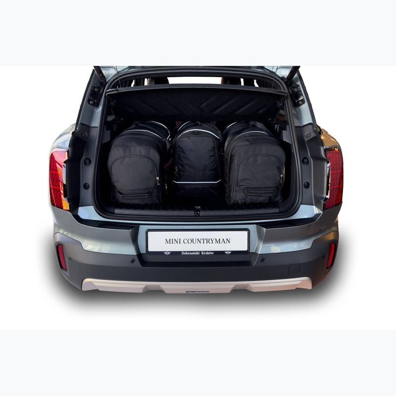 Zestaw toreb do bagażnika KJUST Mini Countryman EV 2023+ 4 szt. czarny 16