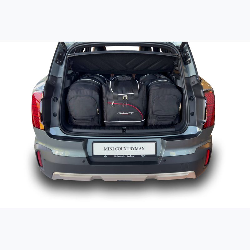 Zestaw toreb do bagażnika KJUST Mini Countryman EV 2023+ 4 szt. czarny 12
