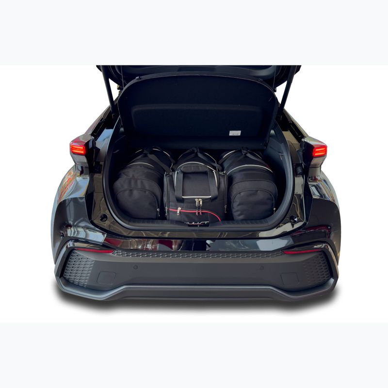 Zestaw toreb do bagażnika KJUST Toyota C-HR HEV 2023+ 4 szt. czarny 18