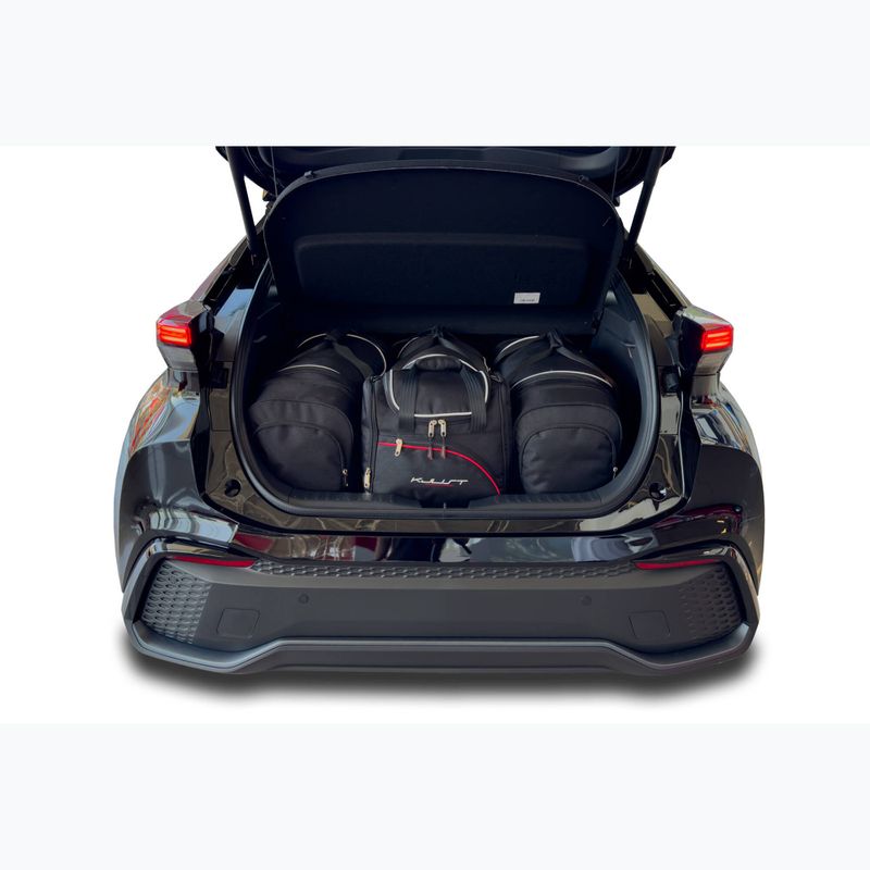 Zestaw toreb do bagażnika KJUST Toyota C-HR HEV 2023+ 4 szt. czarny 15