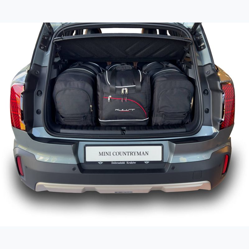 Zestaw toreb do bagażnika KJUST Mini Countryman MHEV 2023+ 4 szt. czarny 12