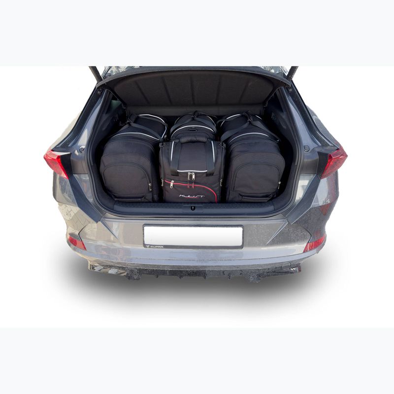 Zestaw toreb do bagażnika KJUST Cupra Formentor PHEV 2021+ lotniczy 4 szt. czarny 20