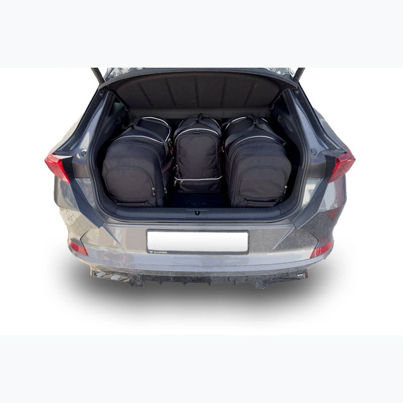 Zestaw toreb do bagażnika KJUST Cupra Formentor PHEV 2021+ lotniczy 4 szt. czarny 21