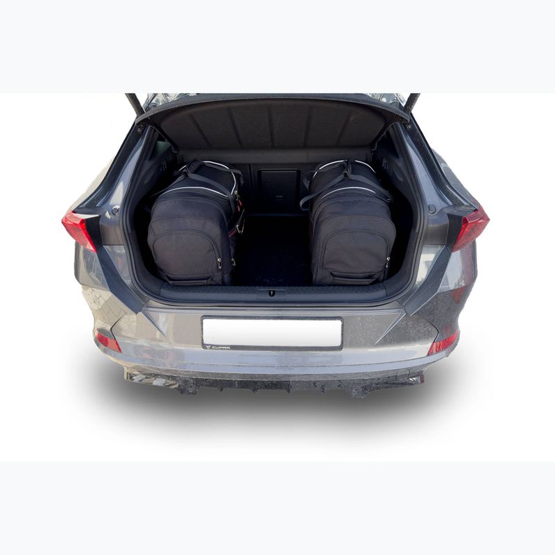 Zestaw toreb do bagażnika KJUST Cupra Formentor PHEV 2021+ lotniczy 4 szt. czarny 22