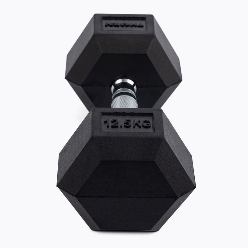 Hantel hexagonalny THORN FIT Hex czarny 12,5 kg 3