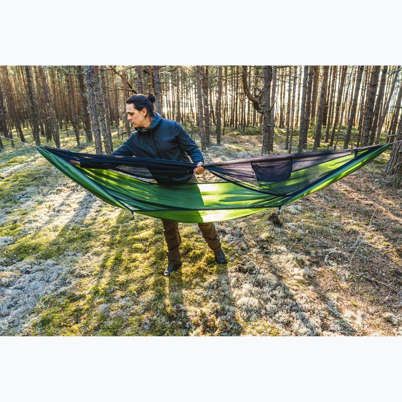 Hamak turystyczny Lesovik Draka treetop green 7