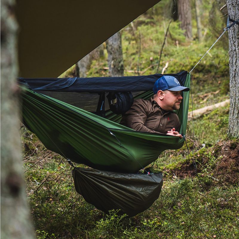 Hamak turystyczny Lesovik Draka treetop green 11