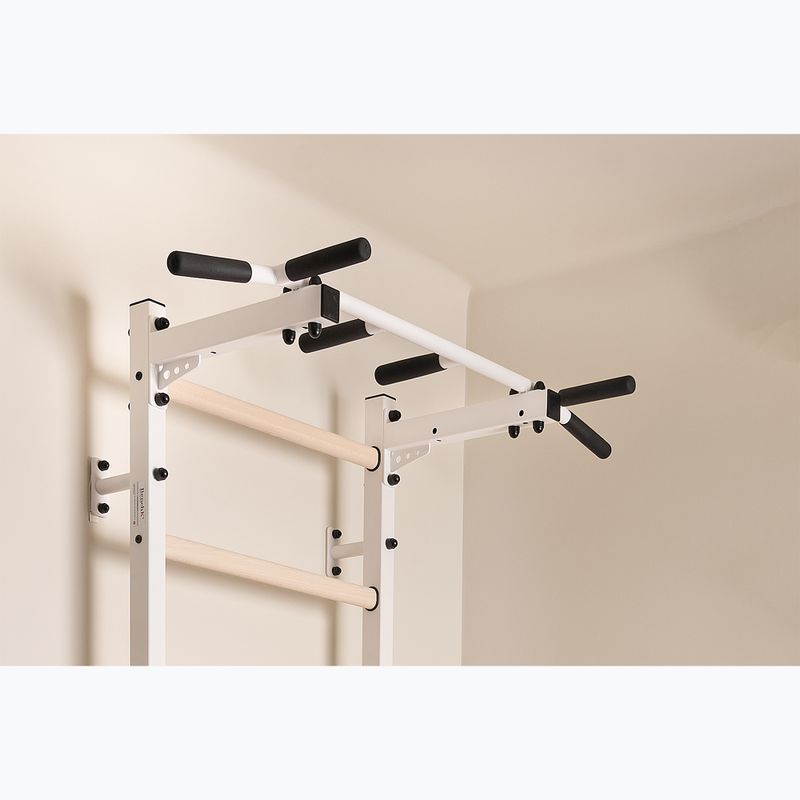 Drabinka gimnastyczna BenchK biała BK-721W+A204 9
