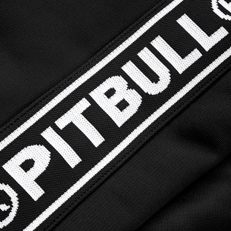 Bluza męska Pitbull Trackjacket Tape Logo Terry Group black 9