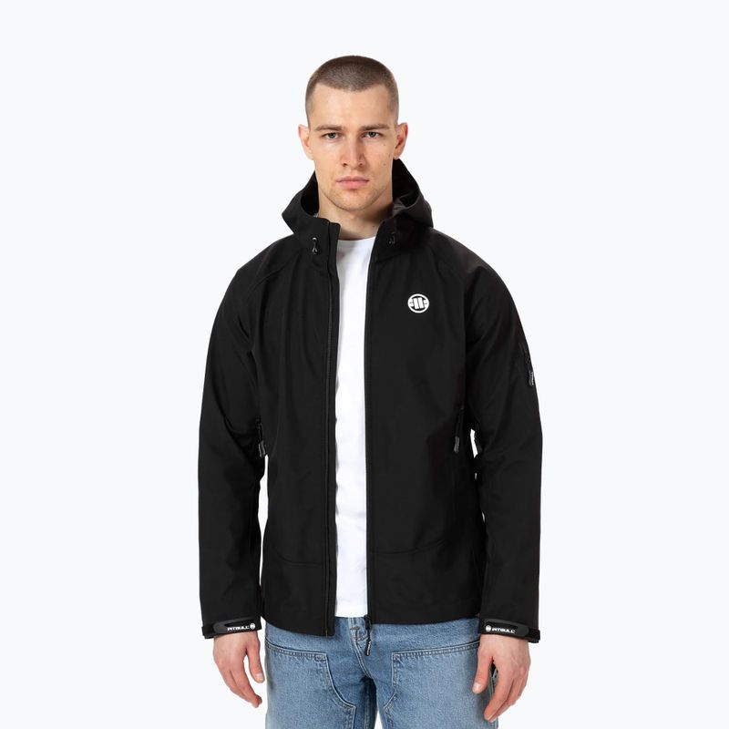 Kurtka softshell męska Pitbull Rockfish 2 Softshell black 4