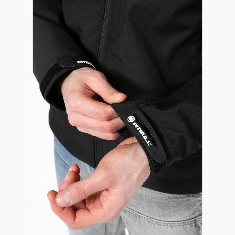 Kurtka softshell męska Pitbull Rockfish 2 Softshell black 6
