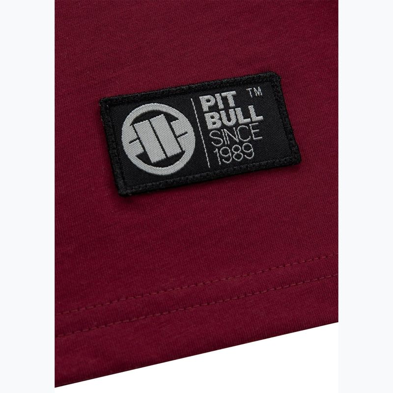 Koszulka męska Pitbull Hilltop burgundy 9