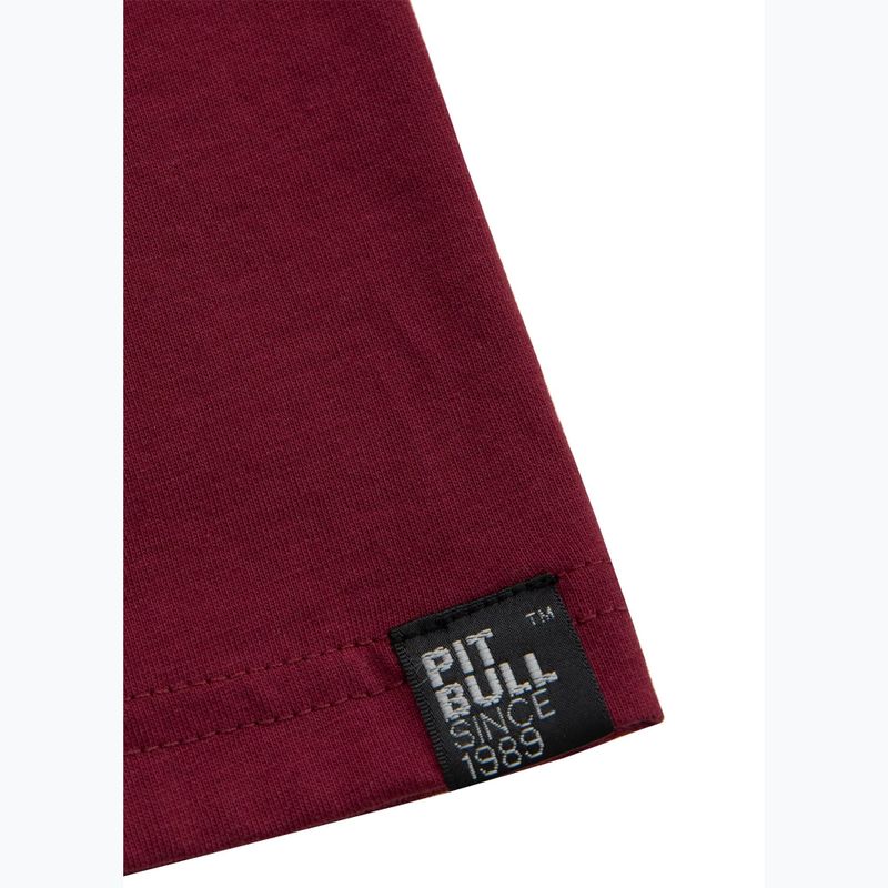 Koszulka męska Pitbull Hilltop burgundy 10