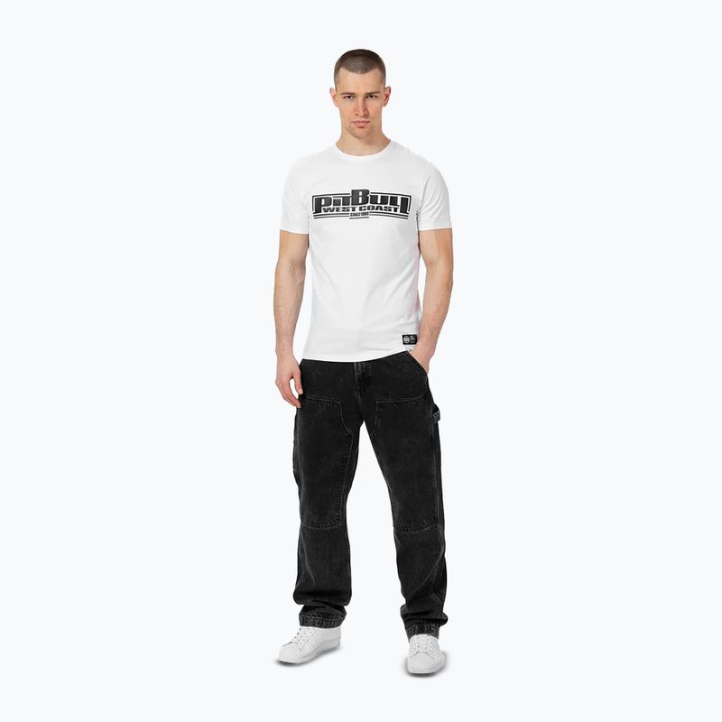 Koszulka męska Pitbull Classic Boxing white 2