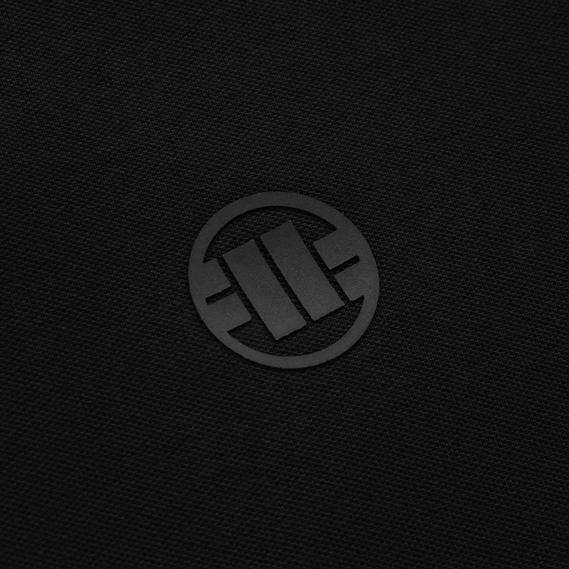 Koszulka polo męska Pitbull Polo Pique Regular black 6