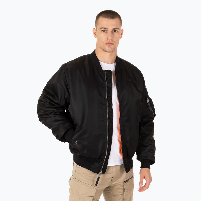Kurtka męska Pitbull Ma 1 Verano Bomber black