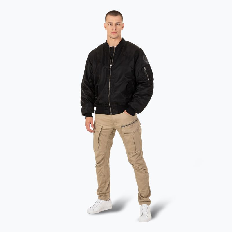 Kurtka męska Pitbull Ma 1 Verano Bomber black 2