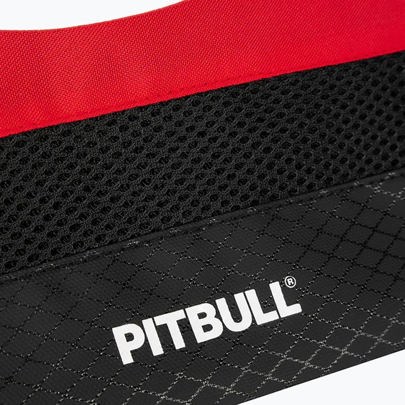 Worek Pitbull Logo 2 black/red 6
