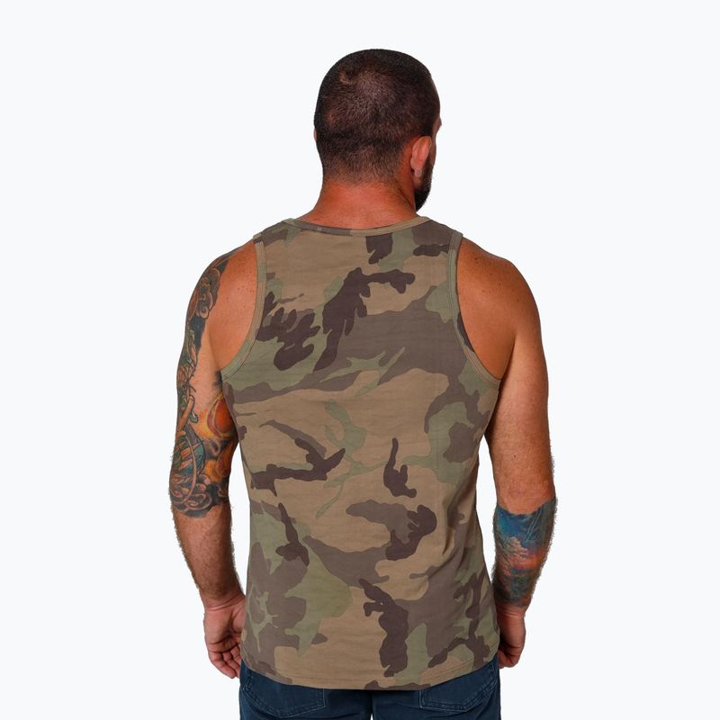 Koszulka męska Pitbull Small Hilltop Tank Top woodland camo 3
