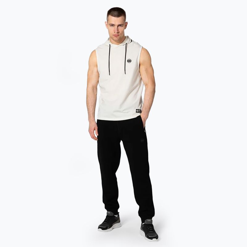 Koszulka męska Pitbull Mercado Hilltop Hooded Sleeveless white 2