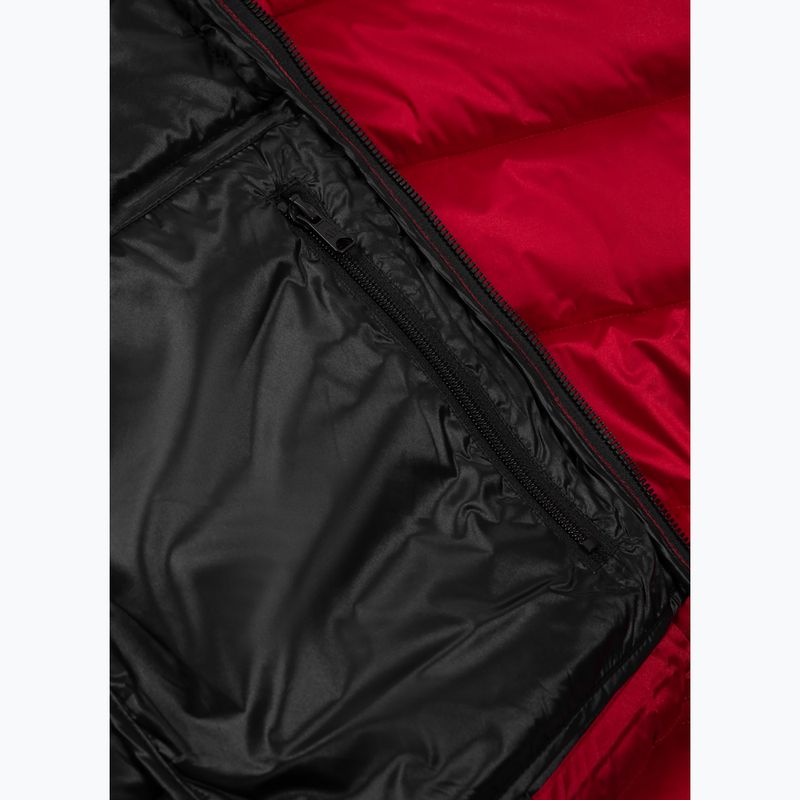 Kurtka zimowa męska Pitbull Barles Ribstop Padded Hooded red 14