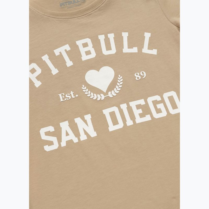Koszulka damska Pitbull Love PB sand 4