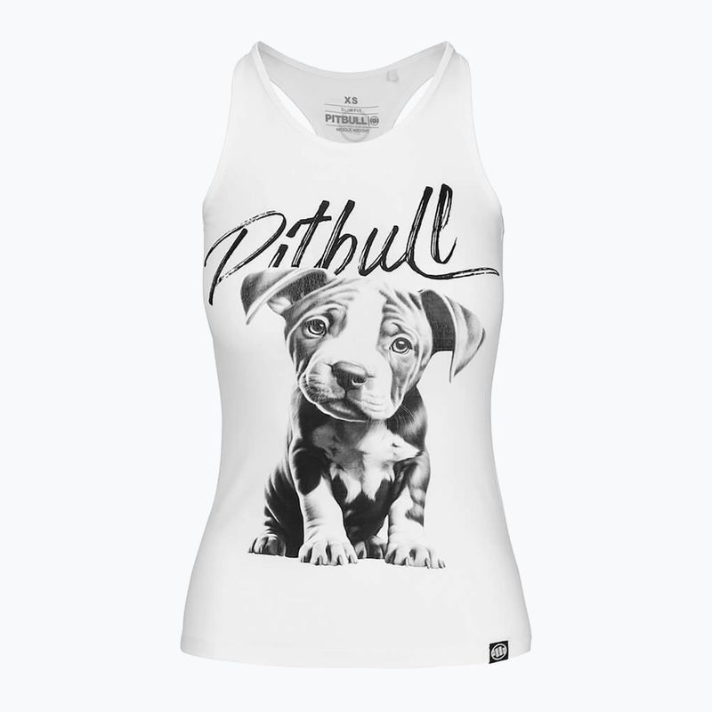 Koszulka damska Pitbull Puppy white 4