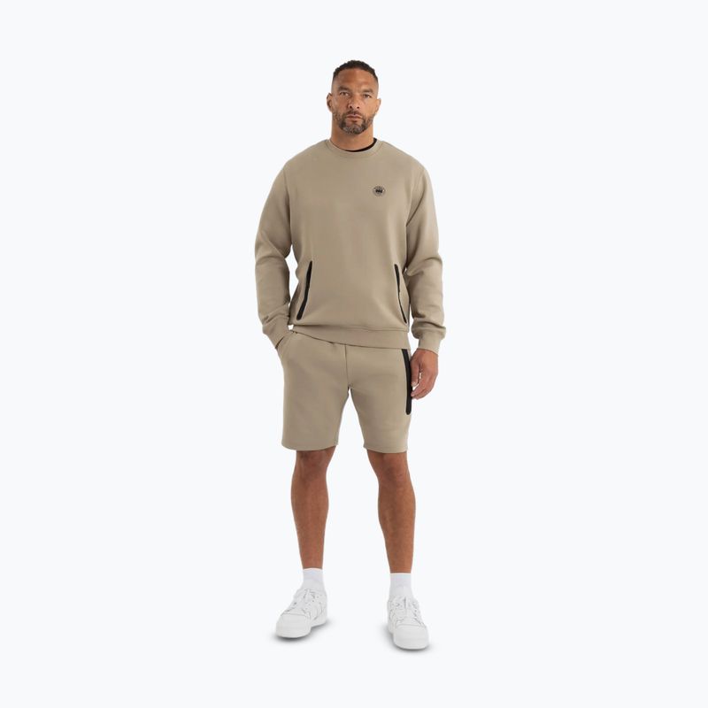 Bluza męska Pitbull Dogwood Crewneck Sweatshirt dark sand 2