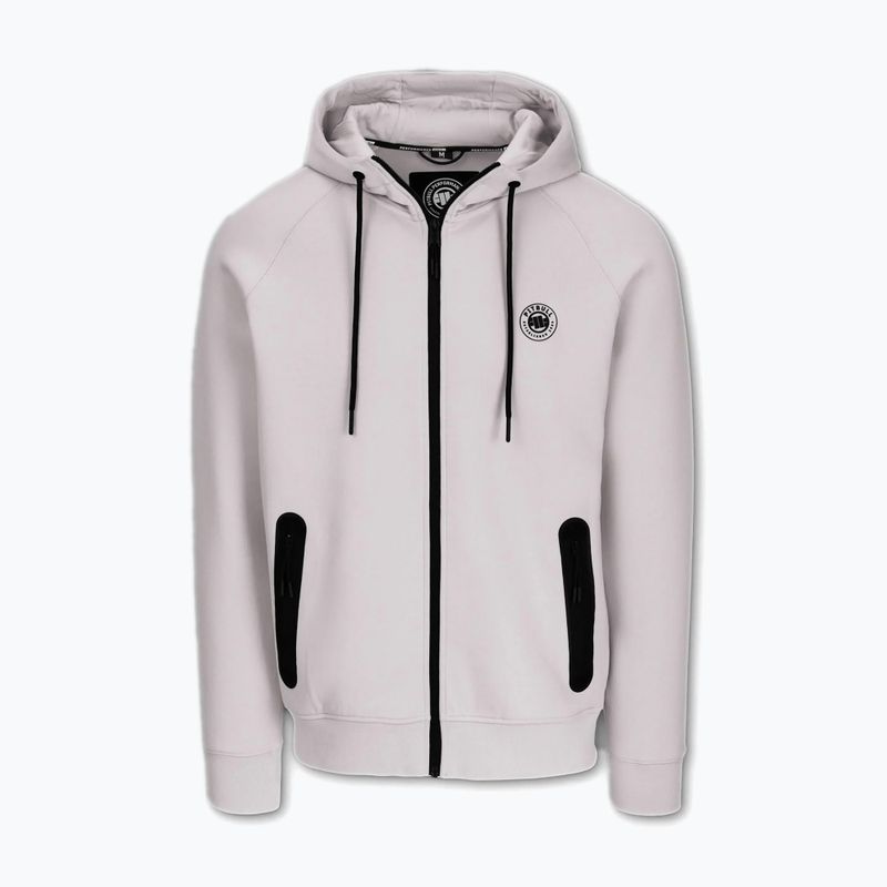 Bluza męska Pitbull Dogwood Hooded Zip Sweatshirt white/blue 7