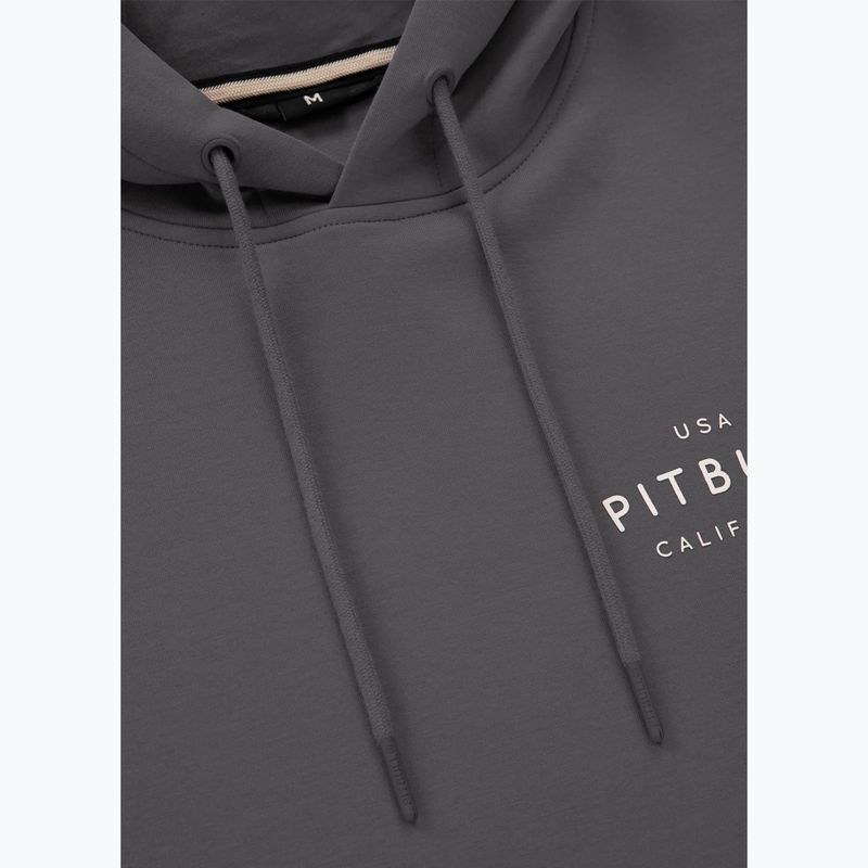 Bluza męska Pitbull Sampson Hooded Sweatshirt graphite 8