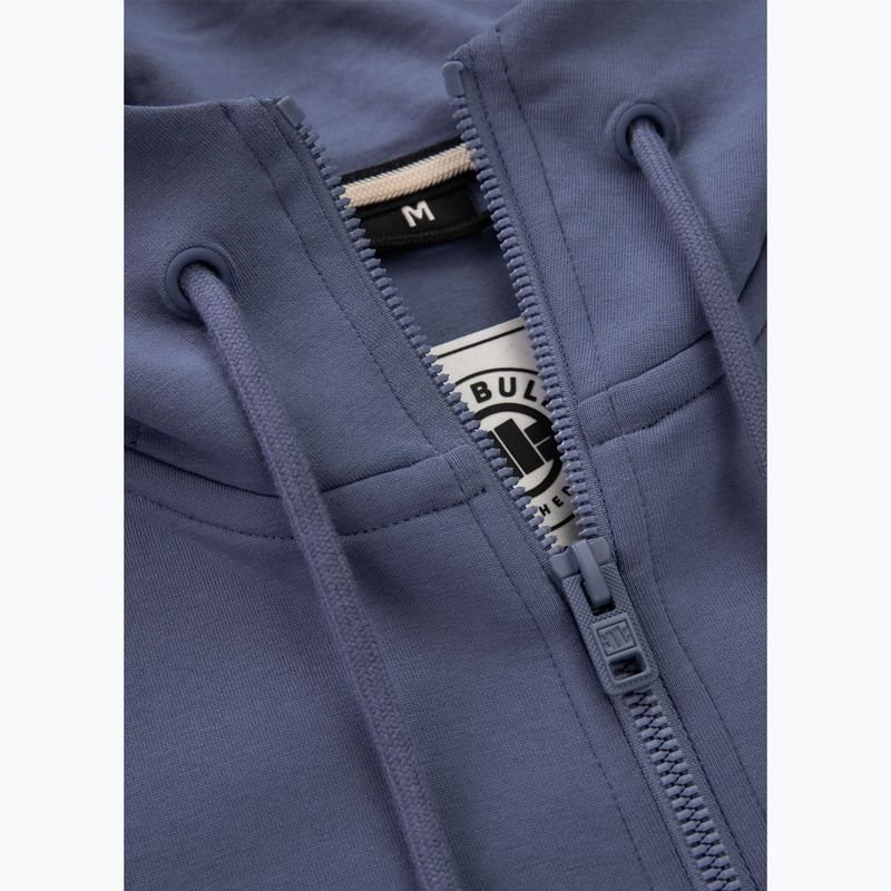 Bluza męska Pitbull Sampson Hooded Zip Sweatshirt navy jeans 8
