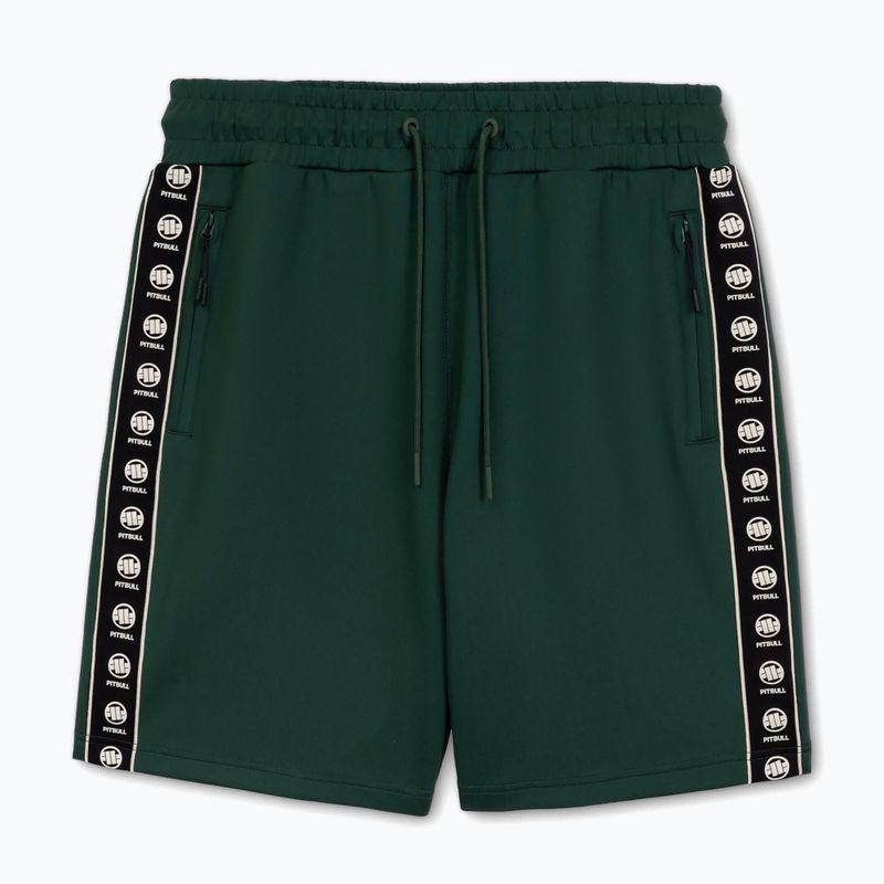 Spodenki męskie Pitbull Track Shorts Powers bottle green 4