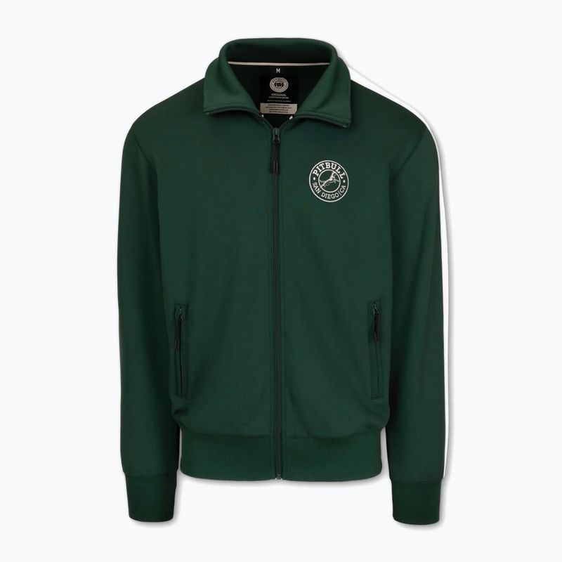 Bluza męska Pitbull Track Jacket San Diego bottle green 6