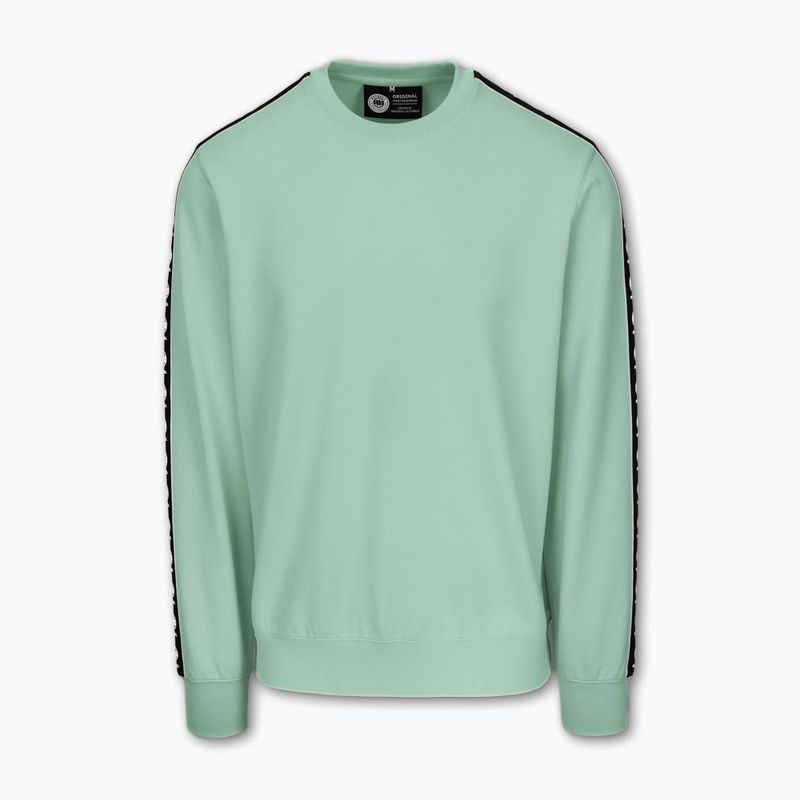 Bluza męska Pitbull Tape Nugget Crewneck Sweatshirt light mint 5