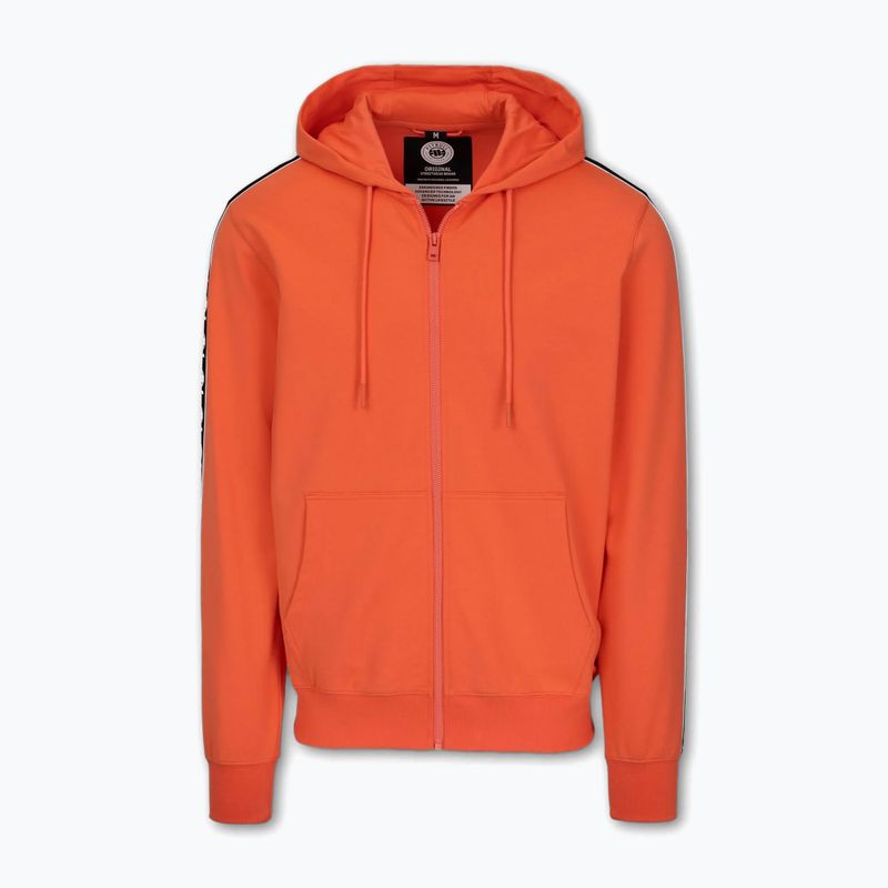 Bluza męska Pitbull Tape Nugget Hooded Zip Sweatshirt bright salmon 6