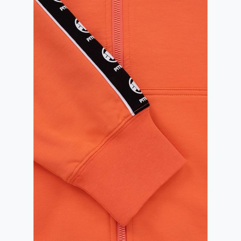 Bluza męska Pitbull Tape Nugget Hooded Zip Sweatshirt bright salmon 12