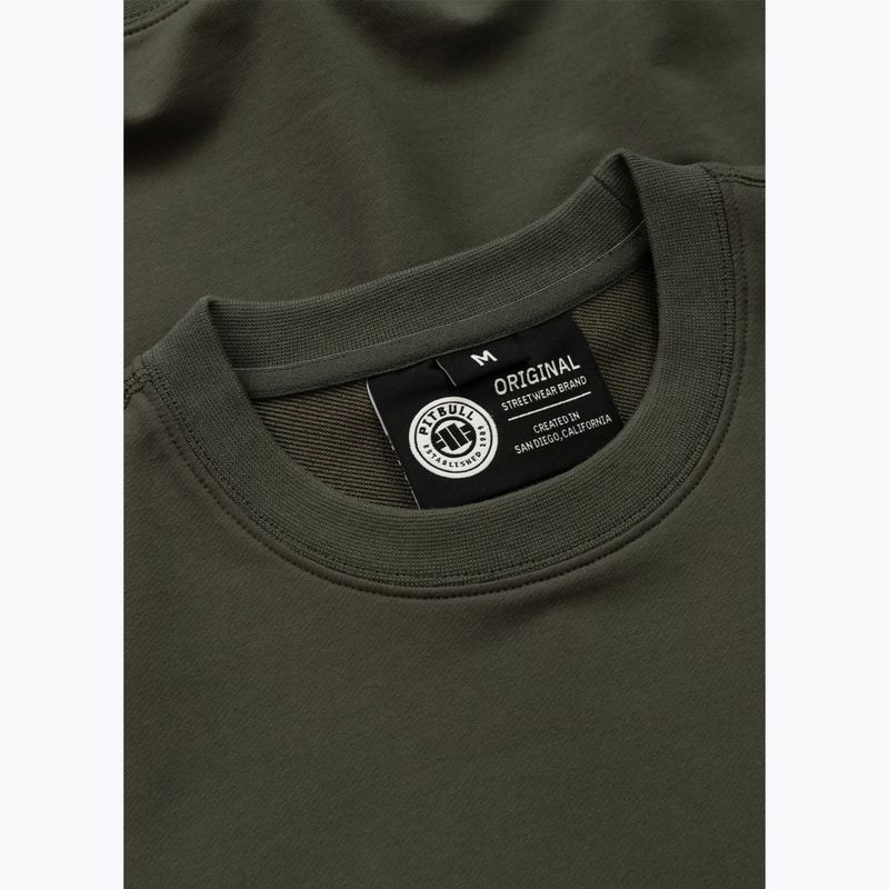 Bluza męska Pitbull Para Bellum Crewneck Sweatshirt old green 6