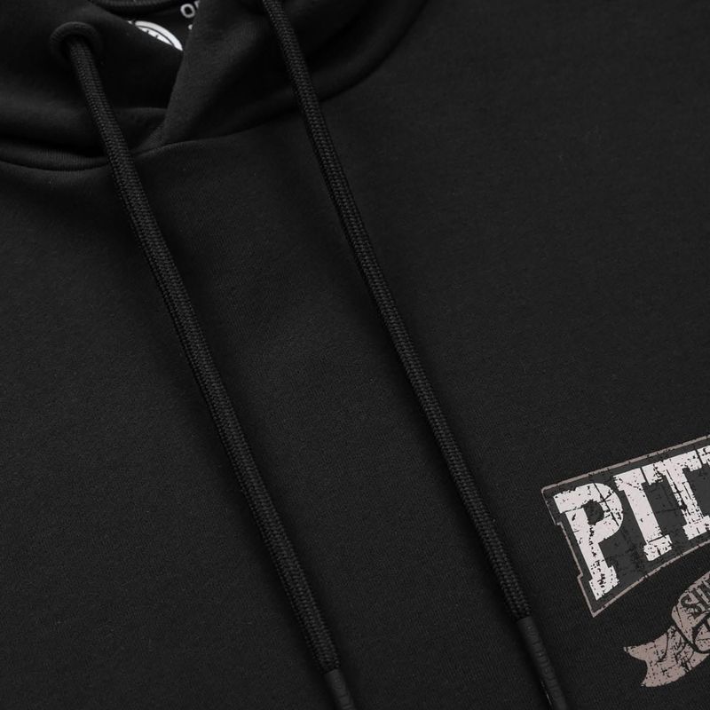 Bluza męska Pitbull Troublemaker Hooded Sweatshirt black 3