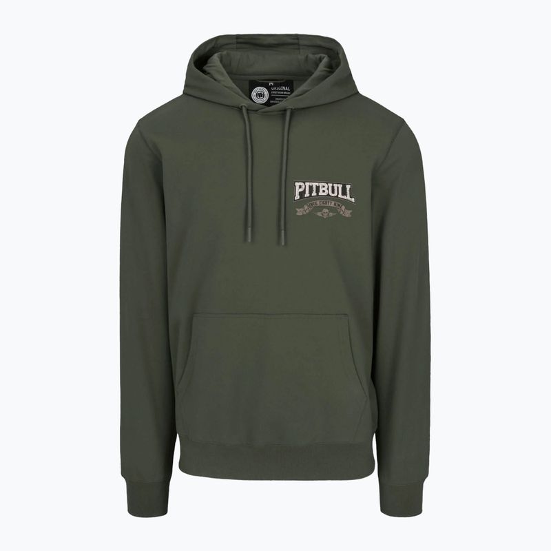 Bluza męska Pitbull Troublemaker Hooded Sweatshirt old green 3