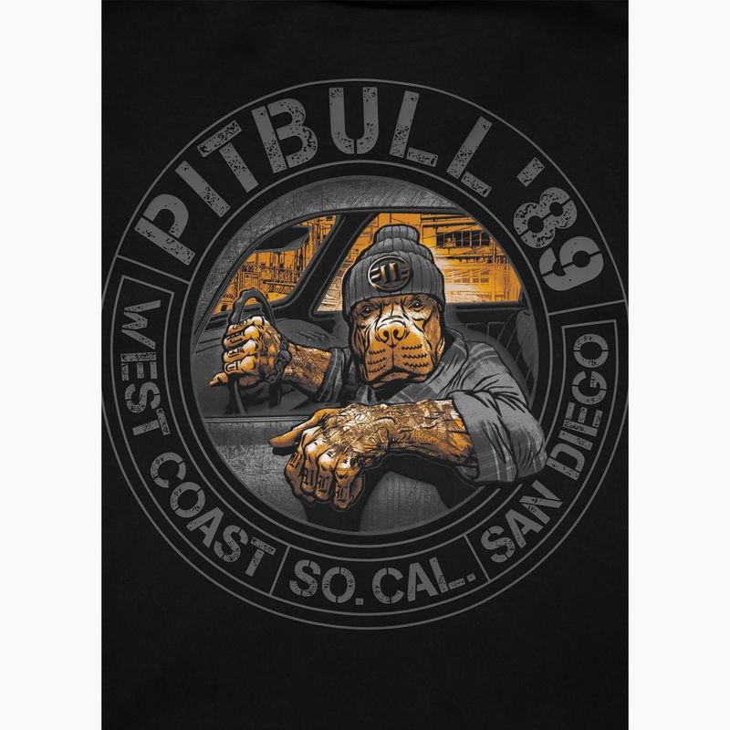 Bluza męska Pitbull Driving Hooded Zip Sweatshirt black 11