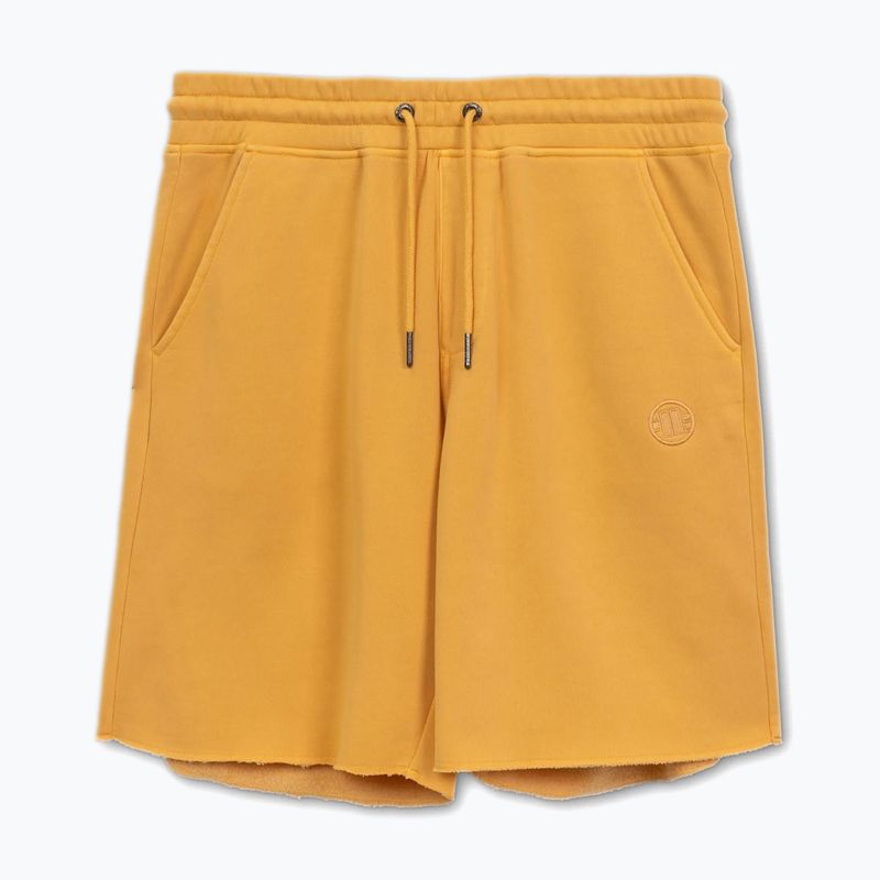 Spodenki męskie Pitbull Lancaster 2 washed yellow 6