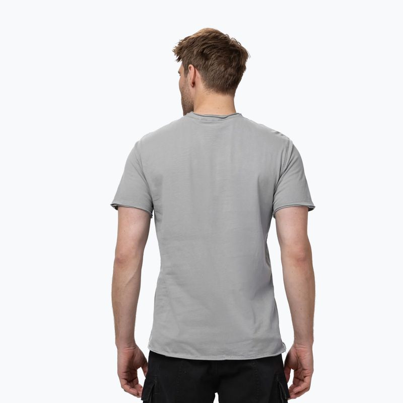 Koszulka męska Pitbull Shkull Logo grey 3