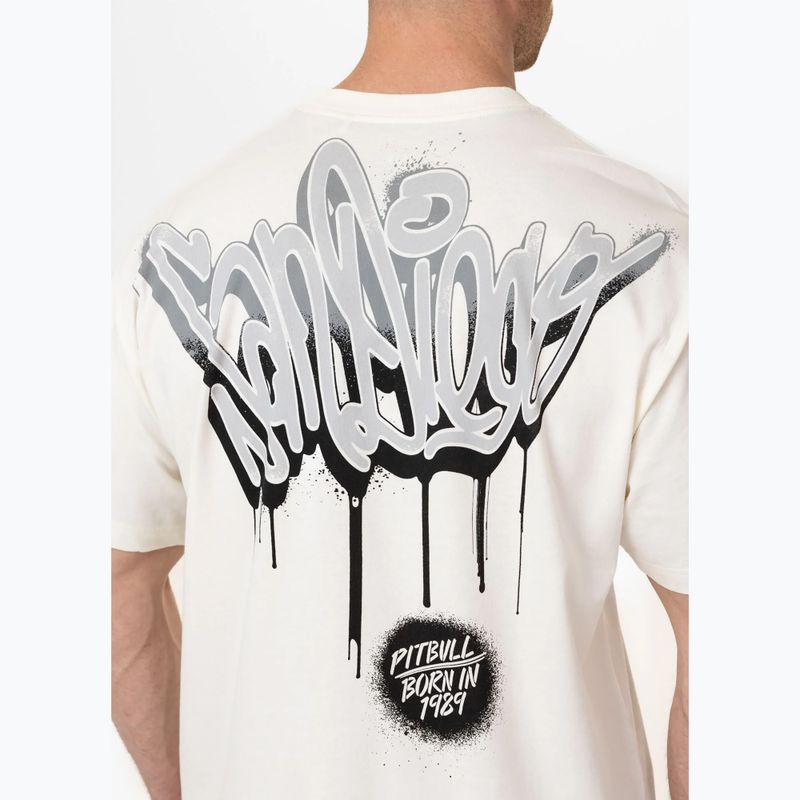 Koszulka męska Pitbull Graffiti off white 4