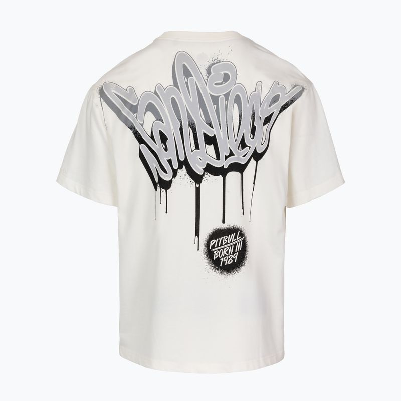 Koszulka męska Pitbull Graffiti off white 6
