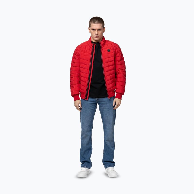 Kurtka męska Pitbull Naylor Padded red 2