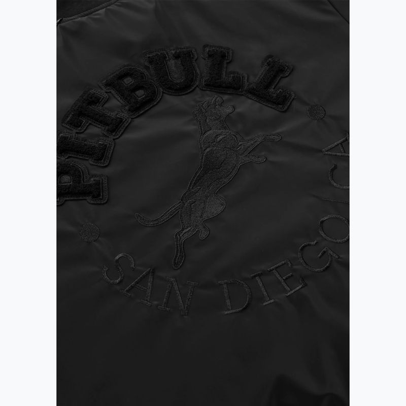 Kurtka męska Pitbull Manolito Baseball black/black 10