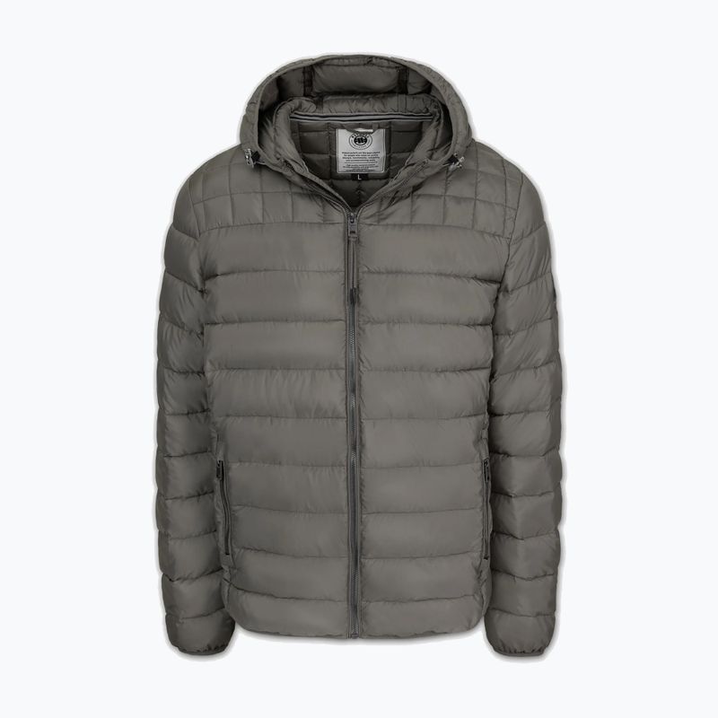 Kurtka zimowa męska Pitbull Foothill Hooded Padded taupe 5