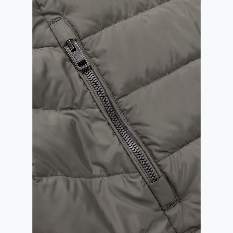 Kurtka zimowa męska Pitbull Foothill Hooded Padded taupe 10